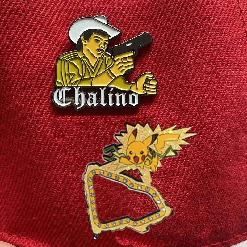 Оптовая продажа на заказ Лидер продаж булавки для шляпы рамы со стразами оцинкованные