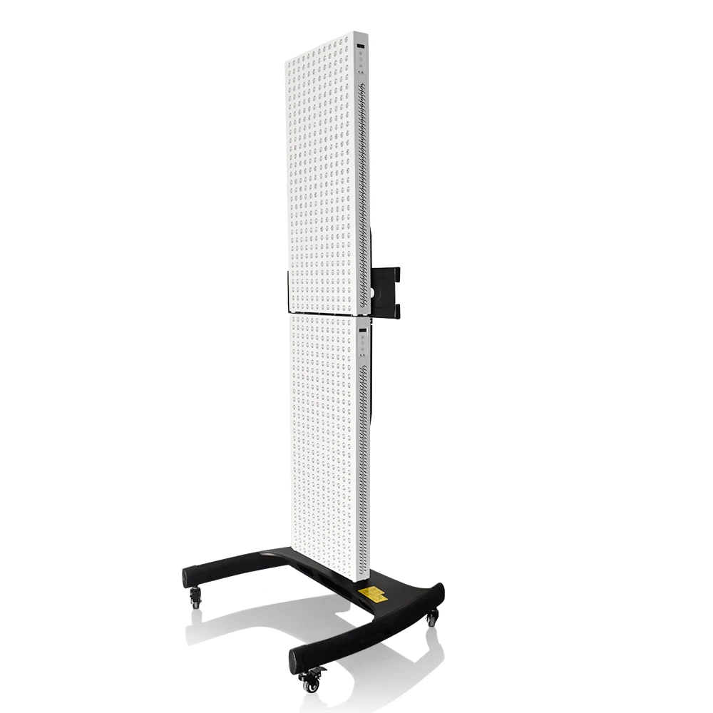 SGROW 2pcs Maxpro1800 with Vertical Stand Red Celluma Led Light Theralight Therapy Panel for Full Body Treatment Infared Light