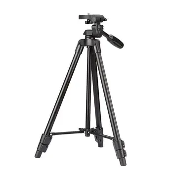 YunTeng VCT-686 Professional Portable Aluminum Tripod With Damping Head Clip, Ideal for Camera Photography. detail image