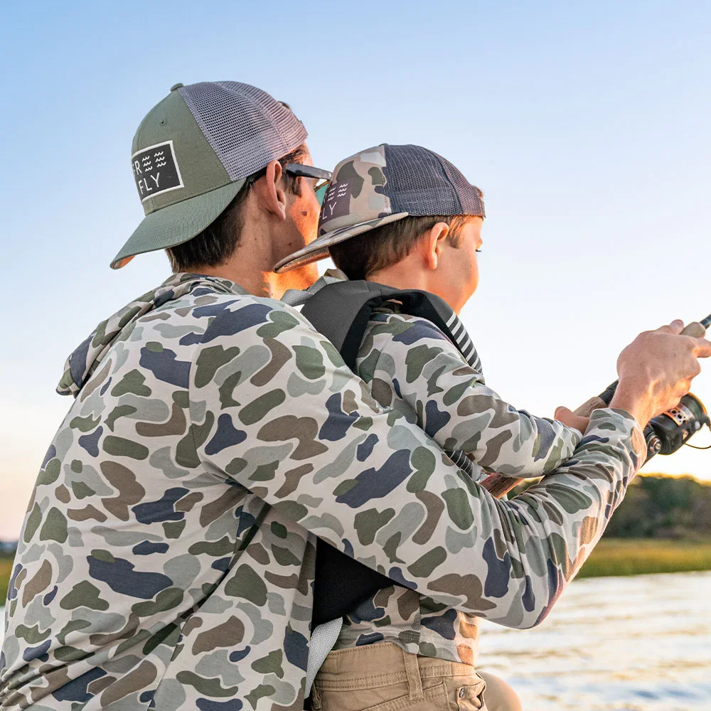 Custom Fishing Shirts Sun Protection Quick Dry Men's Fishing Hoodie