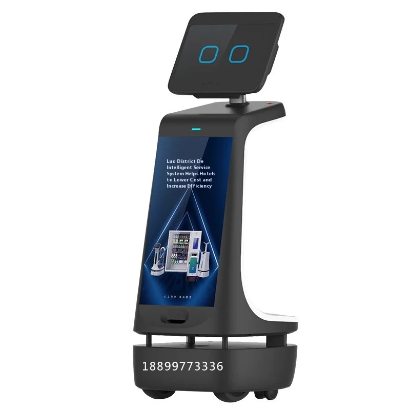 Robot tiếp tân thương mại thông minh Hướng dẫn chào mừng cho Bảo tàng, Khu du lịch, Triển lãm khoa học công nghệ, Cho thuê robot