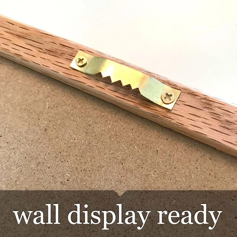 Wooden Frame Felt Lettering Board Changeable Hexagon Mini Letter Board