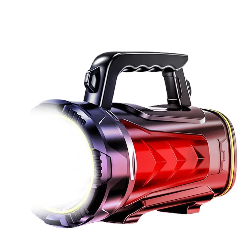 Outdoor Portable Rechargeable Mini Long Distance Sky Multifunctional Led Searchlight Spotlight Camping Flashlight For Hunting details