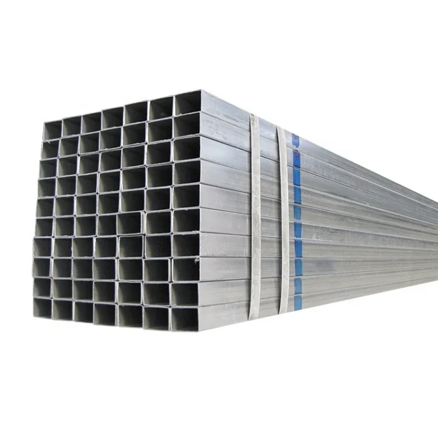 Galvanized Steel Square Tube Rectangular Section Shape for Structure Pipe Application