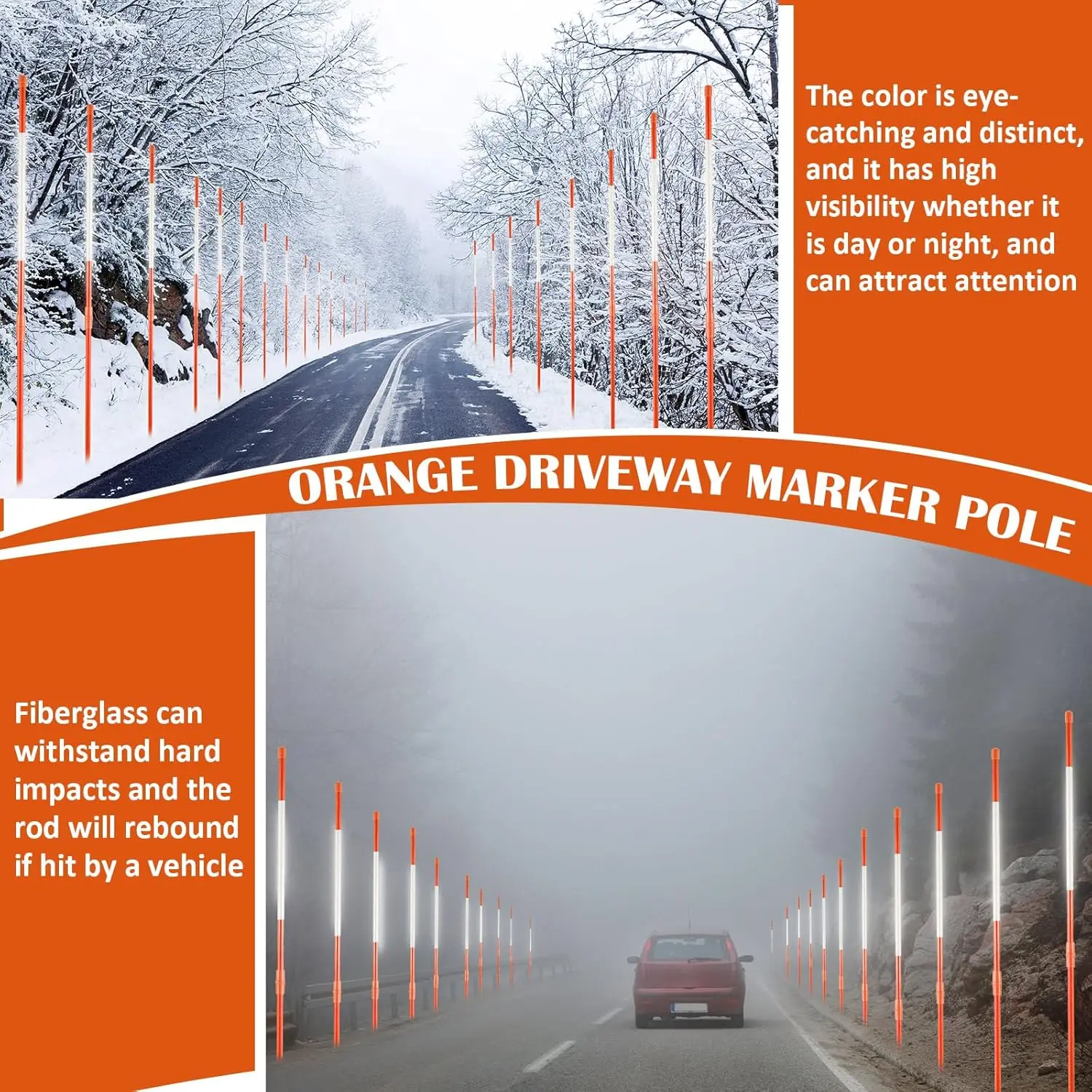 product high quality frp fiberglass tube light weight durable high strength smooth finish for road markers construction industrial-9