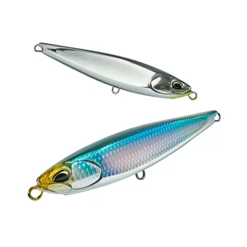 190mm 77g Floating Artificial Hard Swim Pencil Popper Lure ABS Printed Topwater Baits for Tuna Ocean Boat Fishing – Popper – view 2