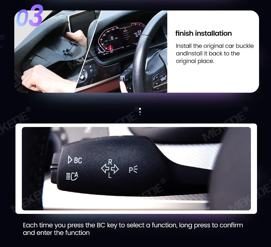 Cruscotto Digitale BMW Serie F10 F11 X3 X4 X5 - Display 12.3 Pollici Con 4 Design Personalizzabili - Foto 10