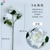 3-headed rose XH white