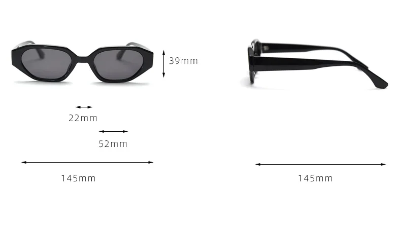 Competitive Price Cat Eye Oval Designer OEM China Wholesale TR90 Frame TAC Sunglasses Polarized