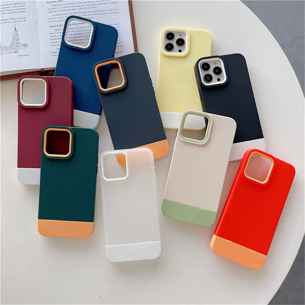 Liquid Silicone Phone Case For Iphone 15 14 13 12 11 Xr Xs Max Pro Plus Tpu Simple Multiple Colors Sjk412 Laudtec manufacture