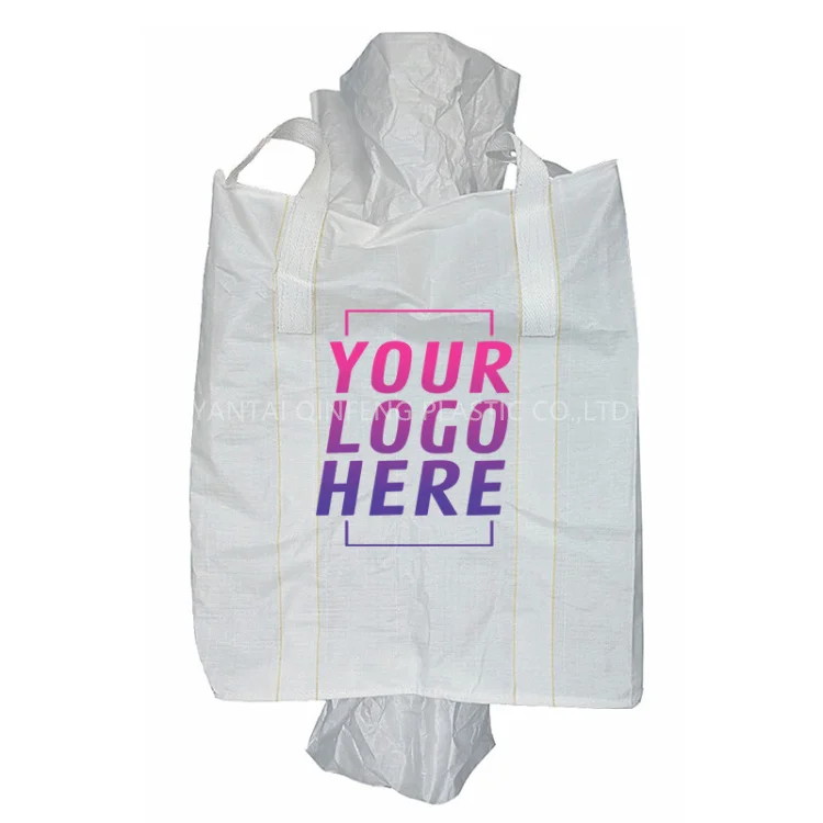 Ton PP Jumbo Bags Durable, Food Grade, and Customizable