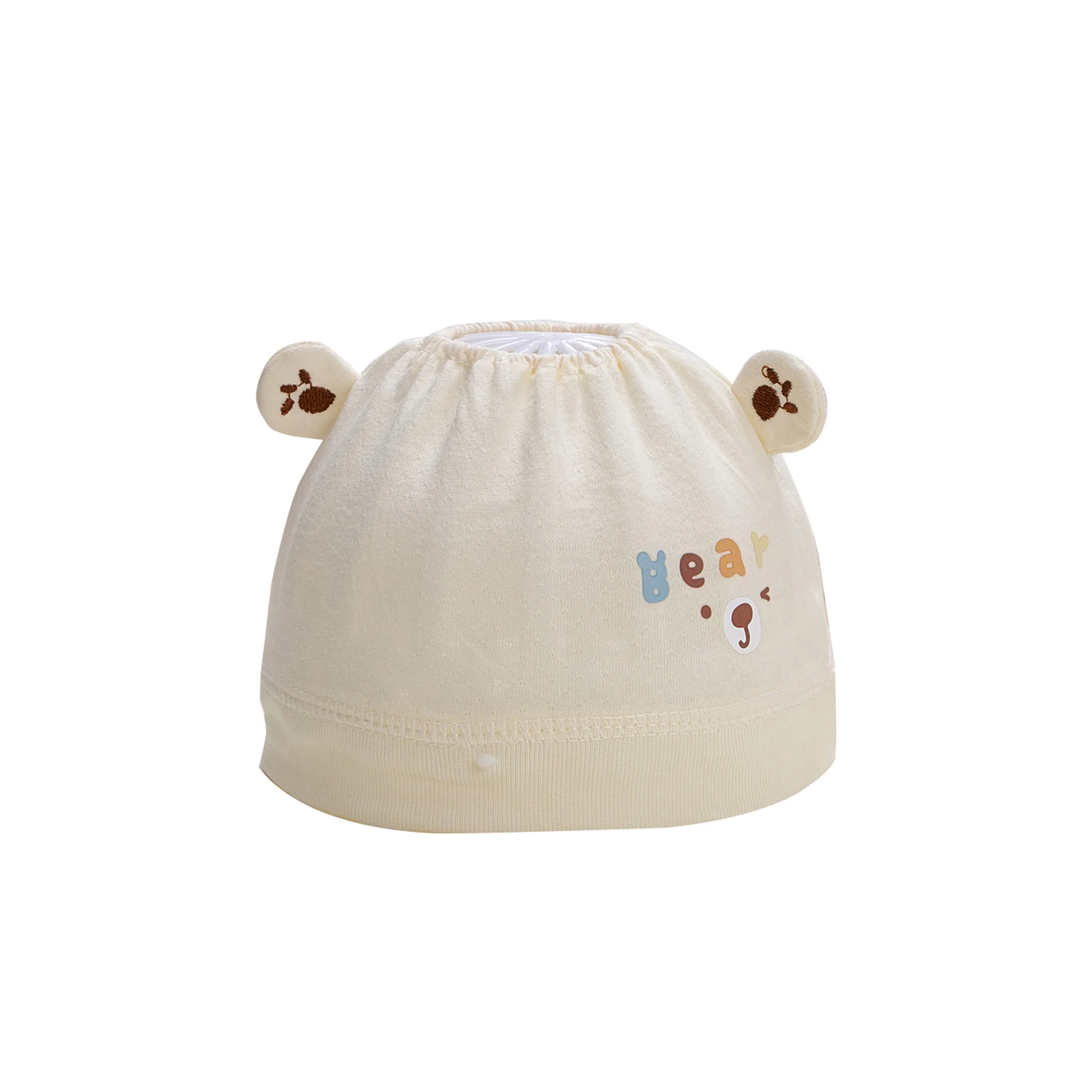 Хлопковая Детская шляпа с принтом для новорожденных на возраст 0-6 месяцев