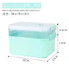 Double layer manicure storage box green-05
