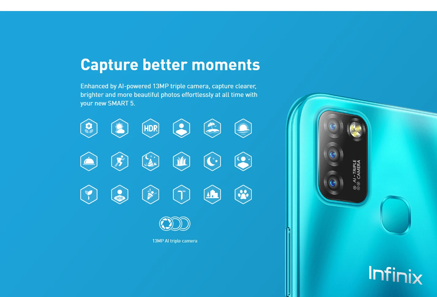 infinix al triple camera