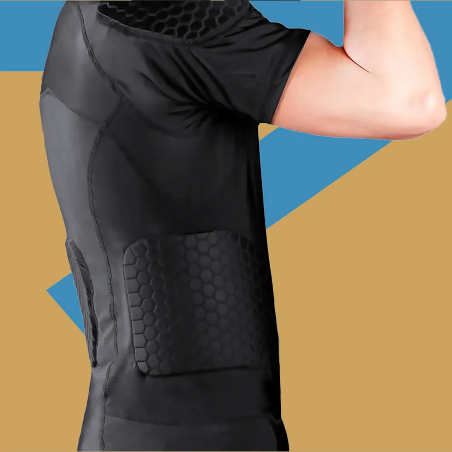 padded compression shirt for basketball