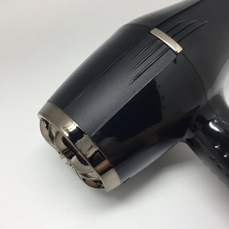 Amazon.com: Secador de pelo iónico infrarrojo profesional con difusor,  secador de cerámica de 1875 W, motor de CC, potente secador de pelo  silencioso con boquilla, secador de pelo de cerámica turmalina con