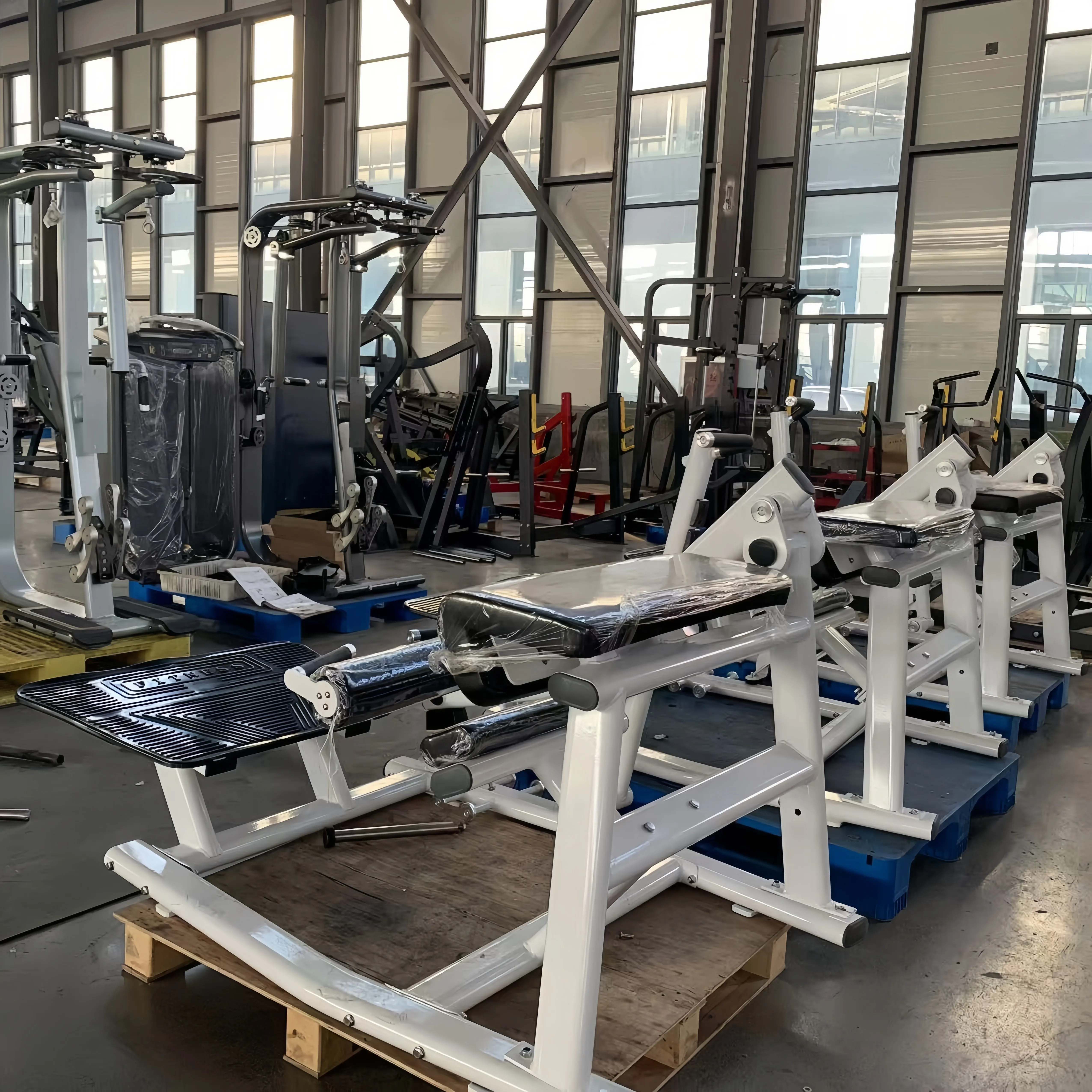 New Wholesale Strength Training Hip Extension Commercial Glute Bridge Gym Fitness Workout Fitness Gym Hip Thrust Machine