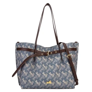 2026 New Fashion Design Handbags, PU Bags, Shopping Bags, Handbags, Leather Large-capacity Buckets, Women's Bags