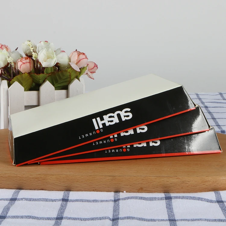 Custom Takeaway Packaging Sushi Tray Disposable Sushi Box