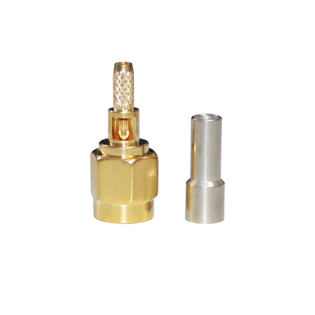 product sma c j15 window coaxial connector sma male connector crimp rg316 rg179 cables-1