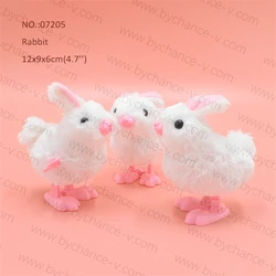 Карманные игрушки для денег для детей, милый пушистый прыгающий кролик, курица, утка, игрушка-животное, заводная игрушка для Пасхальной вечеринки, наполнитель для сумки