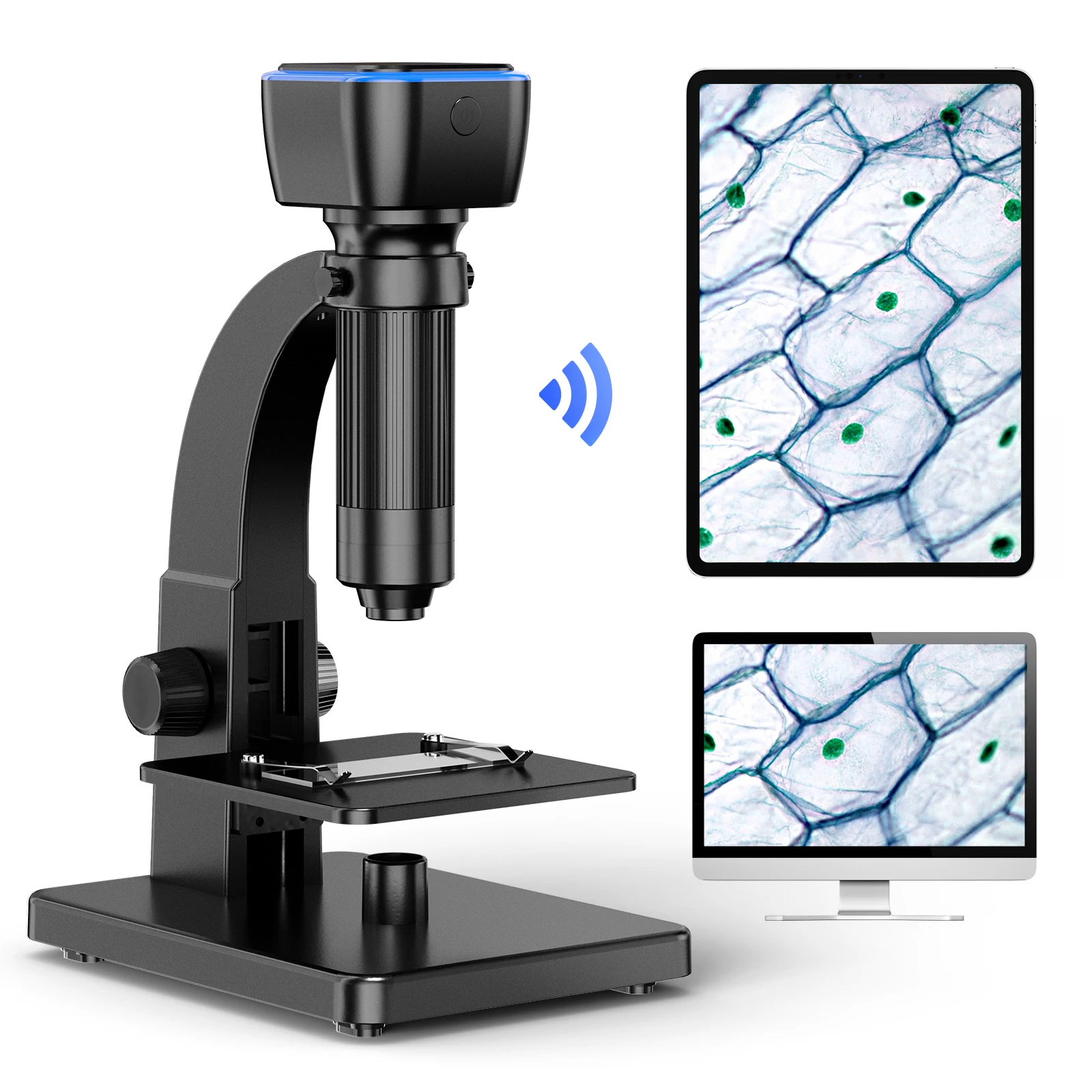 7 inch 2000X Microscopes HD Dual Lens Color LCD Display Operating Stereo Digital Microscope