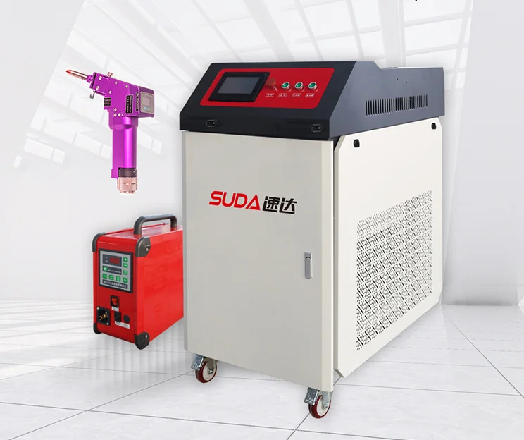 Multifunctional Easy Operating Aluminum Metal Portable SUDA 1500w Handheld Fiber Laser Welding Machine