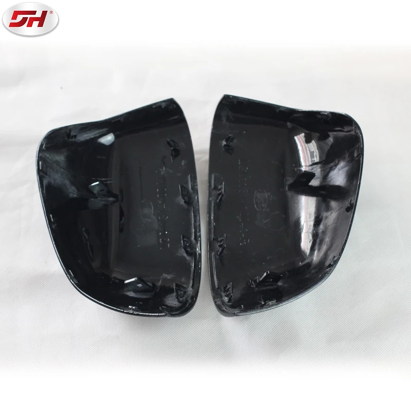 2PCS Car Carbon Fiber Rearview Mirror Housing Side Wing Rear Mirror Cover for BMW X5 2014-up F15