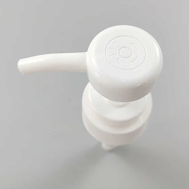 410 size hot selling wholesale plastic 4cc lotion pump in white color with 150mm tube-65