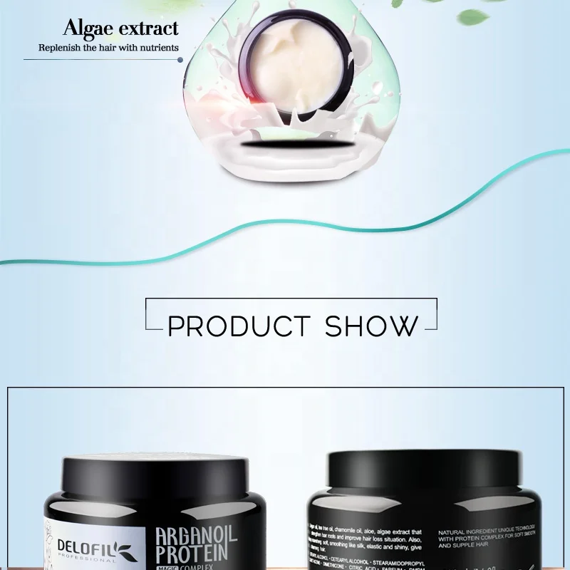 
 Белковый шампунь Delofil OEM/ODM, лидер продаж, фирменная торговая марка, профессиональный натуральный Гладкий шампунь для взрослых 3 лет, 10 лет опыта  