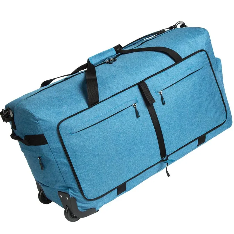 Rolling Duffel Bag Trolley Luggage Bag 