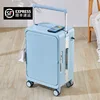 Sky blue aluminum frame-high quality large deep warehouse design
