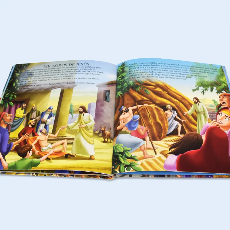 Customized Wholesale Children Bibles In Spanish/hardcover Bible For Kids Or Children Reading