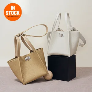 Factory Hot Sale 2026 Wholesale High Quality Handbags Genuine Leather Women Tote Bags With Custom Printed logo