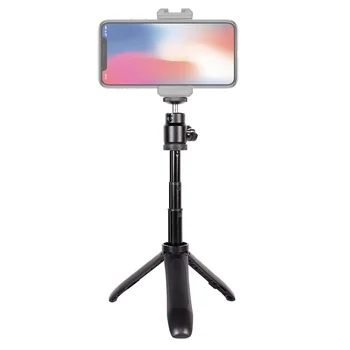Tripod with ABS Plastic 1/4 Screw Portable Flexible for Various Cameras Flash-Light LED Light Mobile Phone Clip detail image