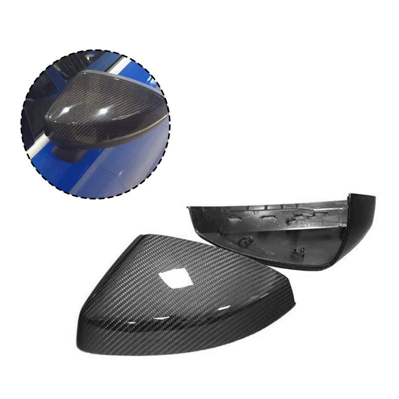 Carbon Fiber Side Mirrors Cover For Audi A3 S3 Rs3 2022 2023 8p 8v