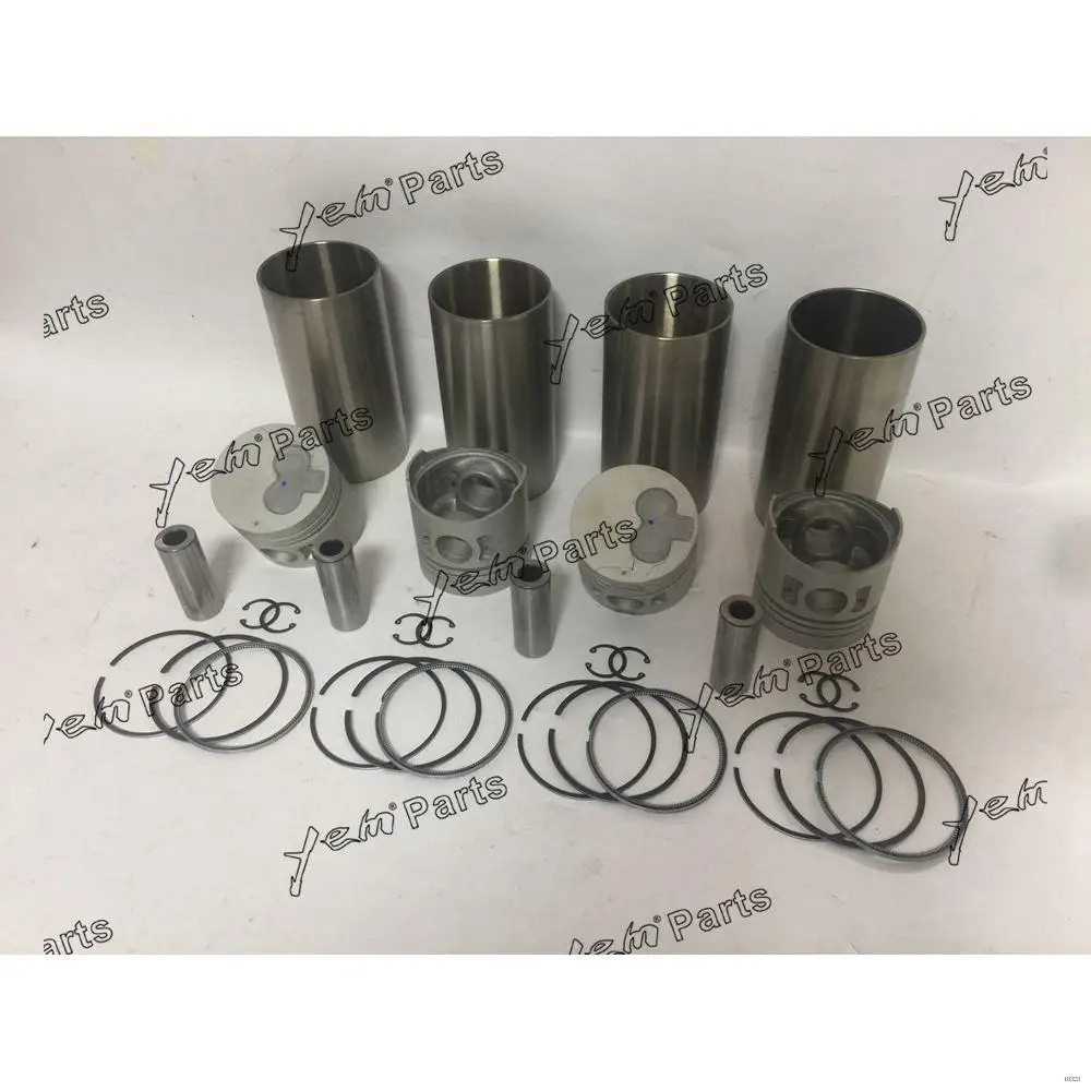 Liner Kit With Cylinder Piston Rings Liner Fit for Mitsubishi 4DR7