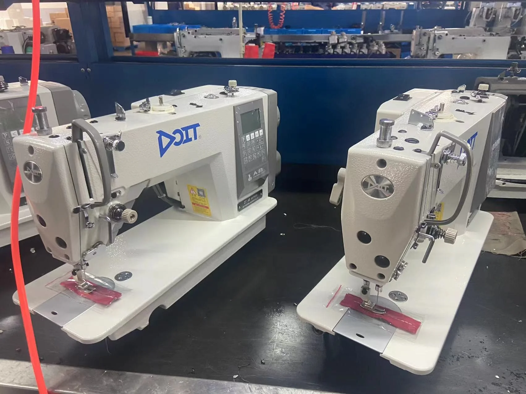 DT-A8  Computerized Direct Drive Single-Needle Lockstitch Industrial Sewing Machine With Stepping Motor