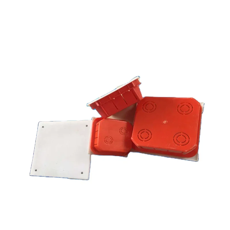 High Quality Ingelec 4 Screw Junction Box Red IP55 Electrical White Red