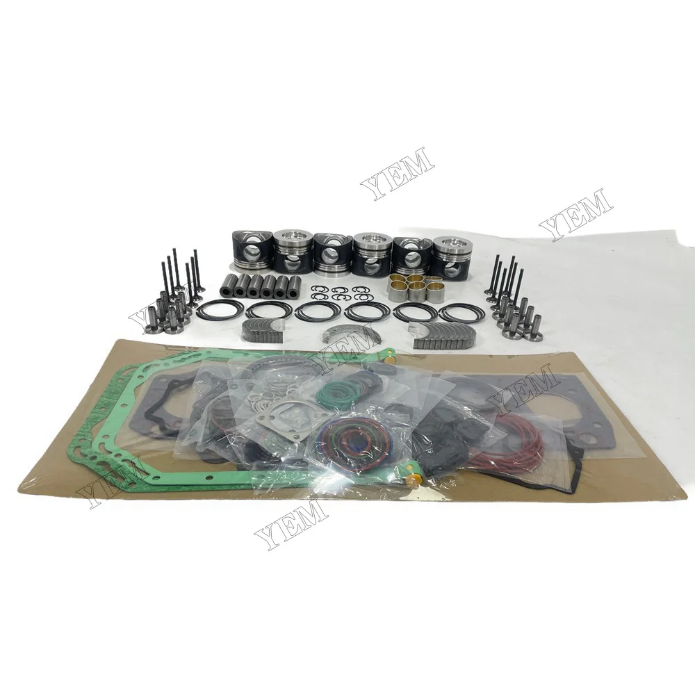Replacement Overhaul Gasket Kit With Cylinder Gaskets Set Piston Rings Bearing Valves Suitable for Deutz BF6M2012 Engine Parts 2