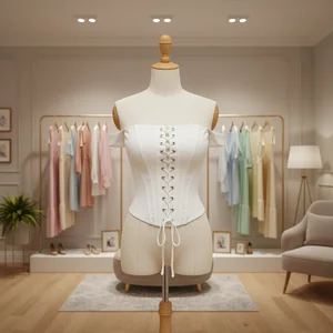 New Women's Knitted Top Spicy Girl Waist Binding Belt One-Shoulder Bra Top for Women Summer Leisure Women's Clothing