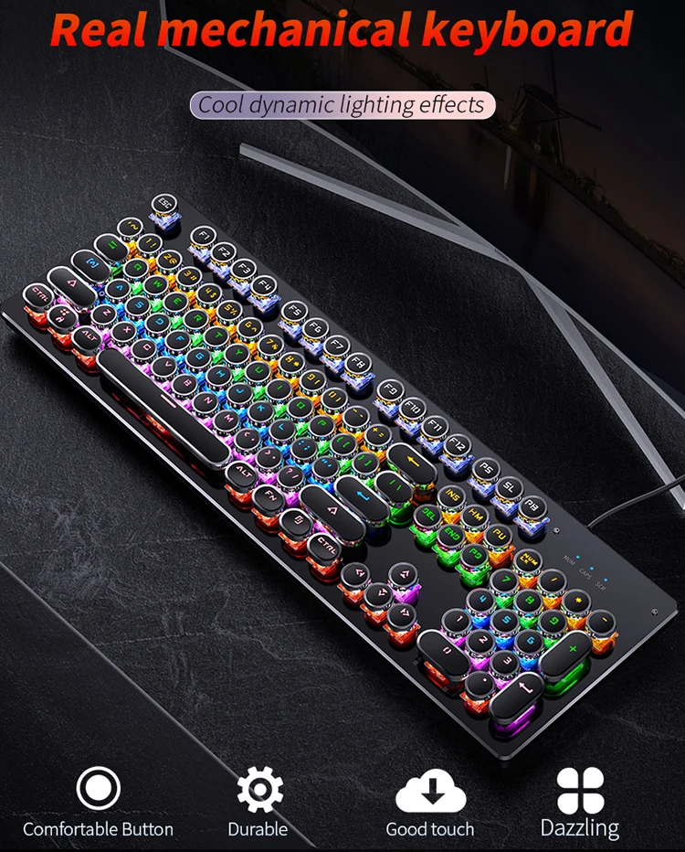 Игровая Мышь Logitech,Клавиатура С Яркой Подсветкой,Регулируемая ...