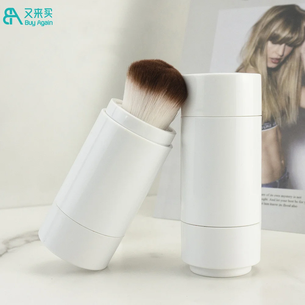 Buy Again Custom Wholesale Powder Dispenser Brush Refillable Loose