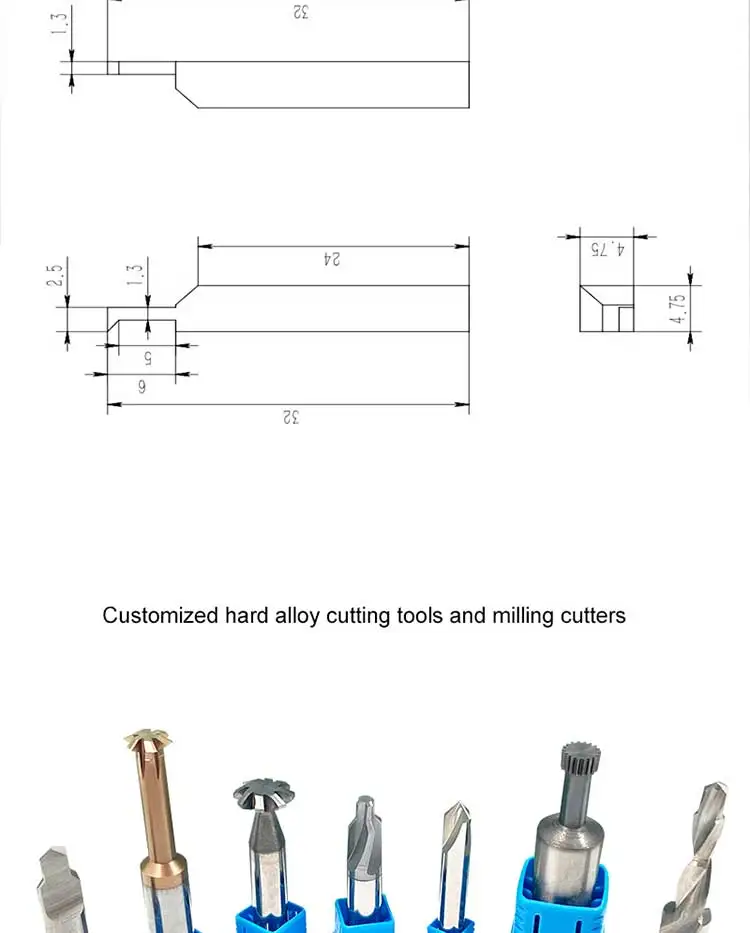 Factory Wholesale Customized Tungsten Carbide Turning Tools CNC Lathe Tools for Metal & Car Cutting Molds & Machines