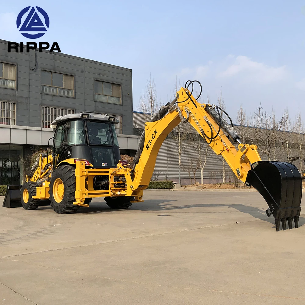 Free Shipping Backhoe Excavator Loader Tractor New Retroexcavadora Jcb Mini Backhoe Loader 4x4 Wheel/Backhoe Loader