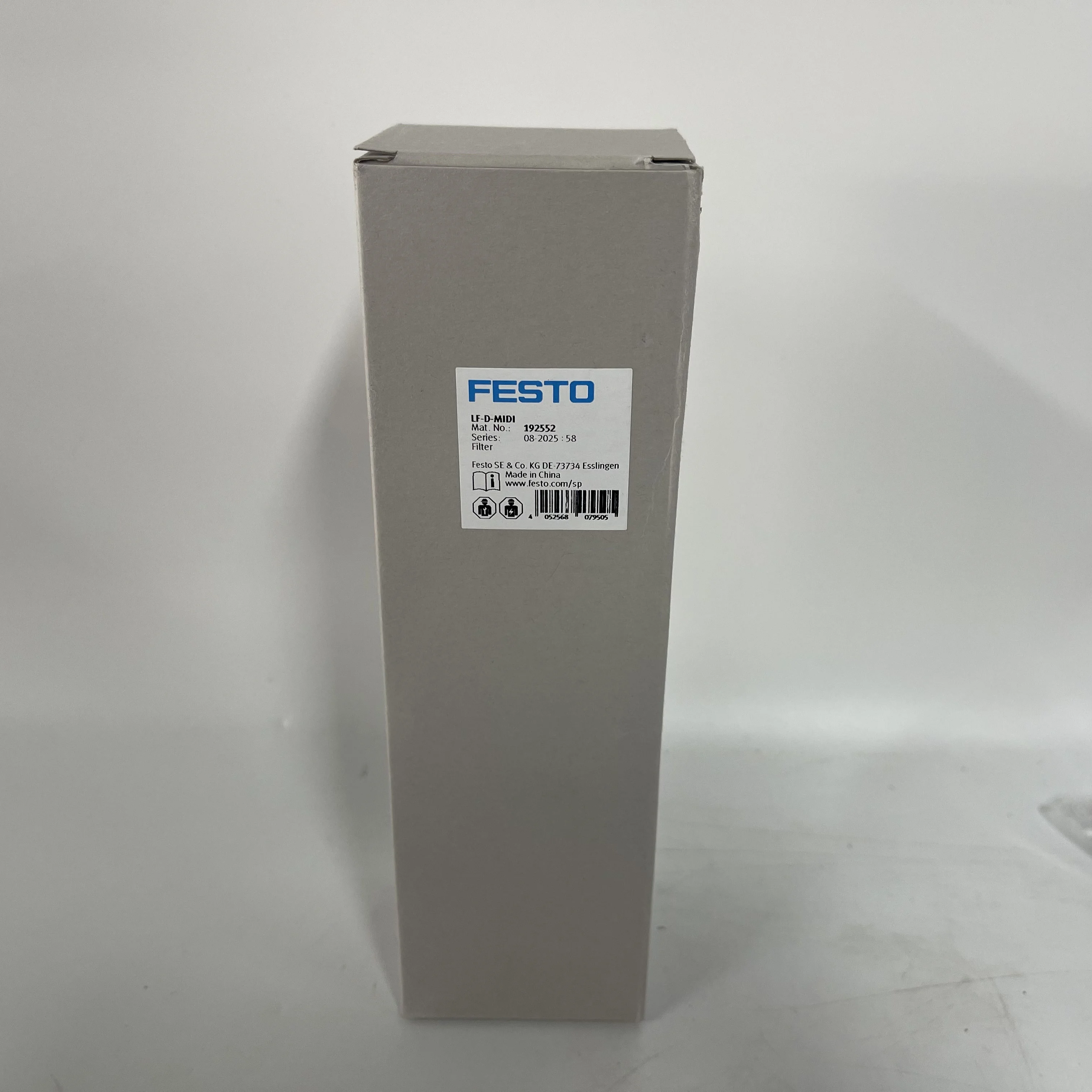Festo Pneumatic Component (e.g., Cylinder) LF-D-MIDI 192552 Festo Pneumatic Component (e.g., Cylinder) LF-D-MIDI 192552