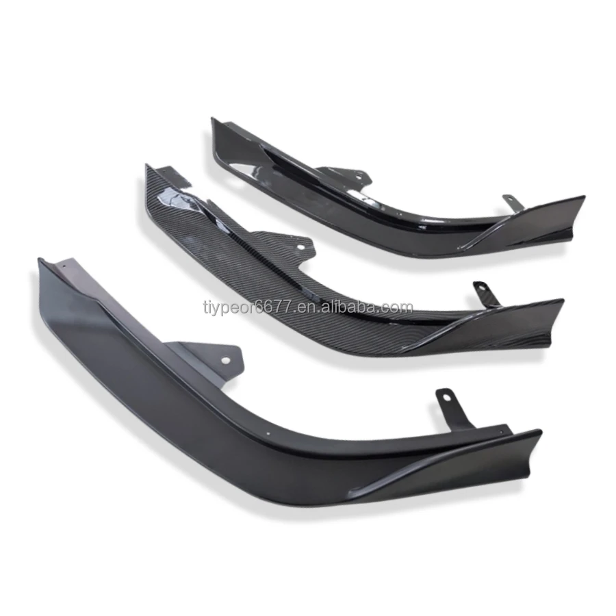 product tiypeor front splitter lip for lexus es accessories 2018   2022  modified performance car front bumper small body kit 2019 2021-6