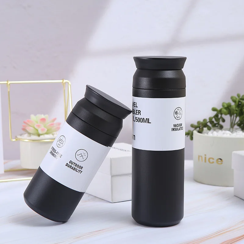 500ml Japanese Style Kinto Tumbler Double Wall Stainless Steel Water
