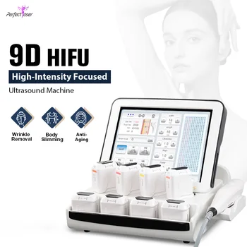 Best 9D Hifu Machine Face Lifting Wrinkle Remover Skin Tightening Professional High Intensity Focused Ultrasound 9D HIFU Machine