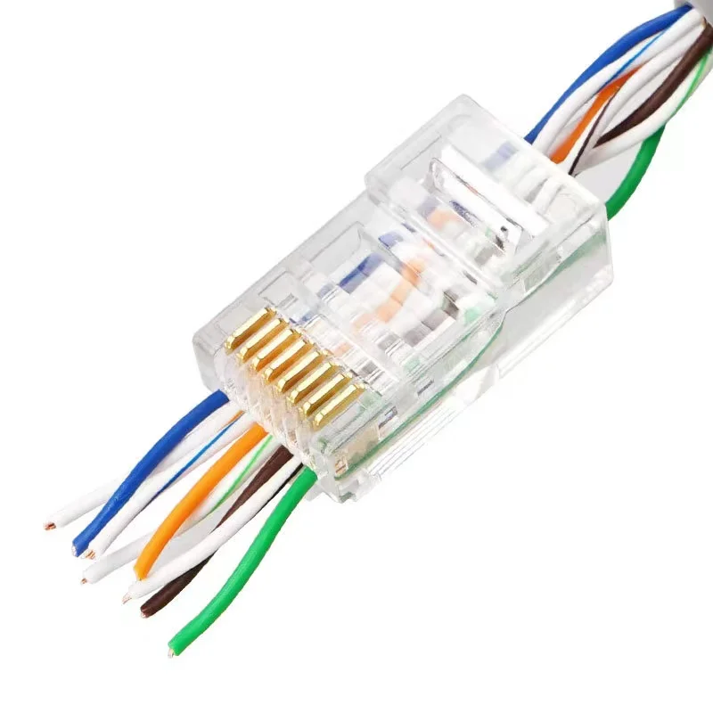 315 Industrial RJ11 Network RJ45 Automatic Crimp Tool Passthrough Cat5 ...
